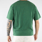T-shirt Boxy Verde con stampa HTEM321302 413 ACUPUNCTURE 