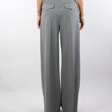 Pantalone Grigio con pences PA01301TJER0060 V0071 SIMONA CORSELLINI 