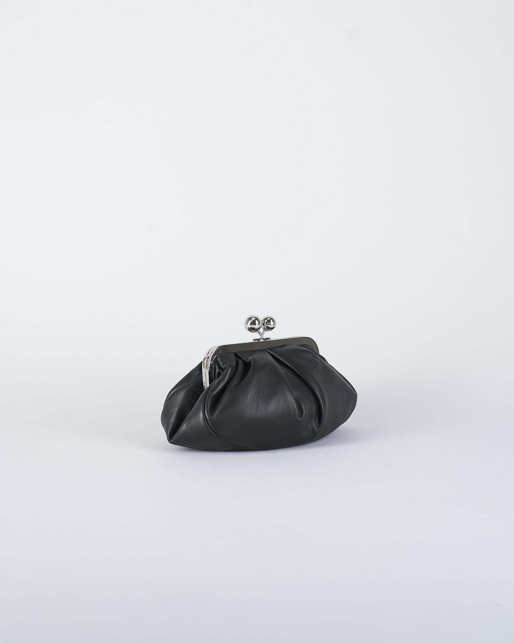 Borsa Nero Pasticcino Bag Small in montone PRATI 7 MAX MARA WEEKEND 