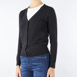 Cardigan Nero con strass all over NS063 99 NO SECRETS 
