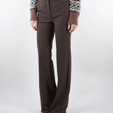 Pantalone Moro flare in misto lana stretch CRISMA 5 MARELLA 
