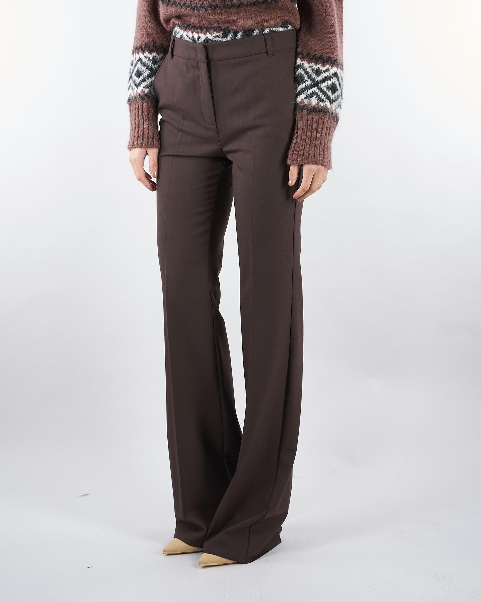 Pantalone Moro flare in misto lana stretch CRISMA 5 MARELLA 