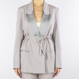 Giacca Grigio smocking