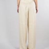 Pantalone Burro in tela di lino MSTMATERIA 7 MAX MARA STUDIO 