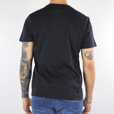 T-shirt Nero con stampa logo 'Polo'