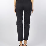 Pantalone Nero in gabardina stretch