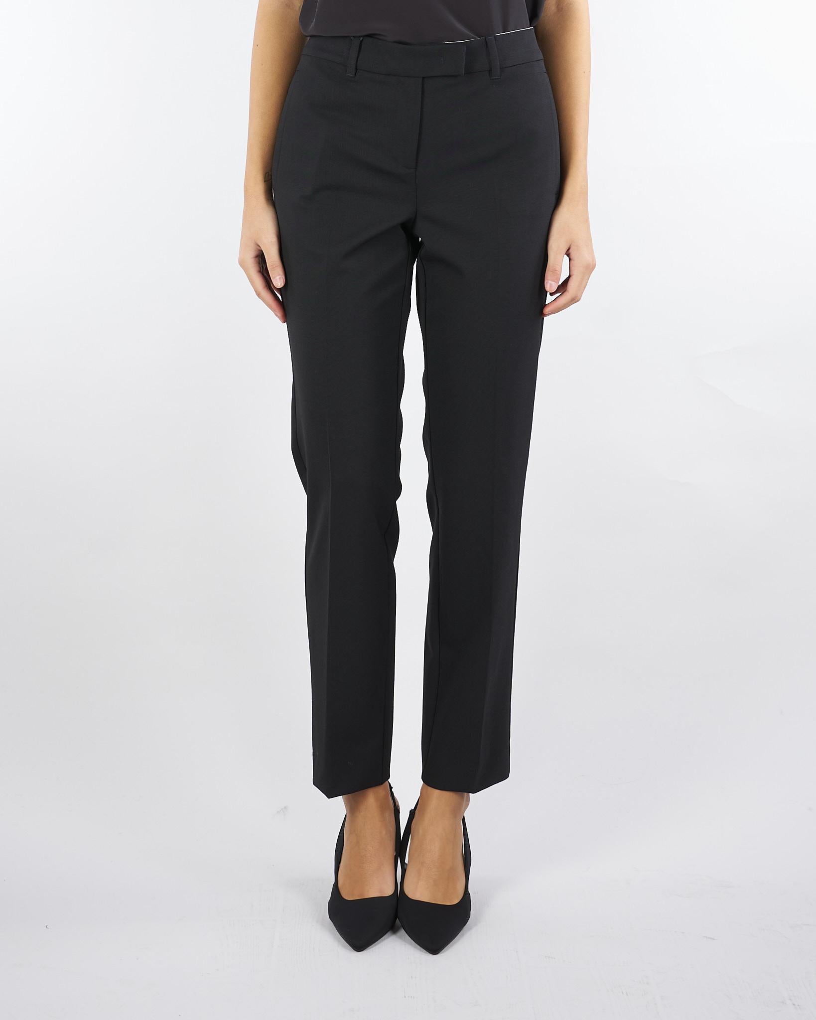 Pantalone Nero chino in tessuto stretch OPACO 1 MARELLA 