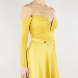 Body Sun in jersey crêpe leggero con drappeggi BO01561E2 EV4 ELISABETTA FRANCHI 