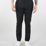 Pantalone Roxy Nero in fresco lana GC1PSS266889 D001 GOLDEN CRAFT 