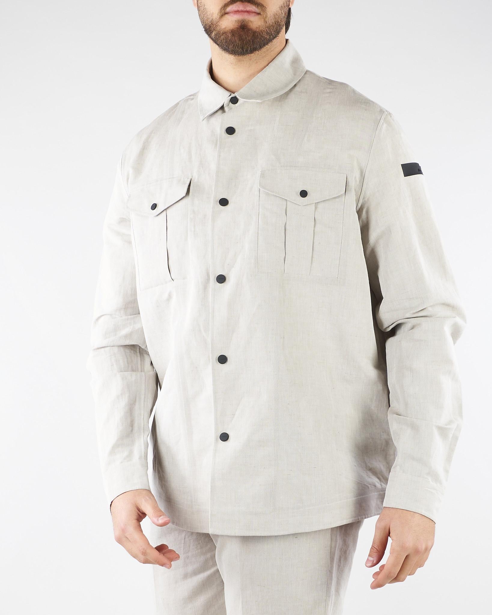 Giubbotto Sabbia Lynco Overshirt Jkt 26031 86 RRD 