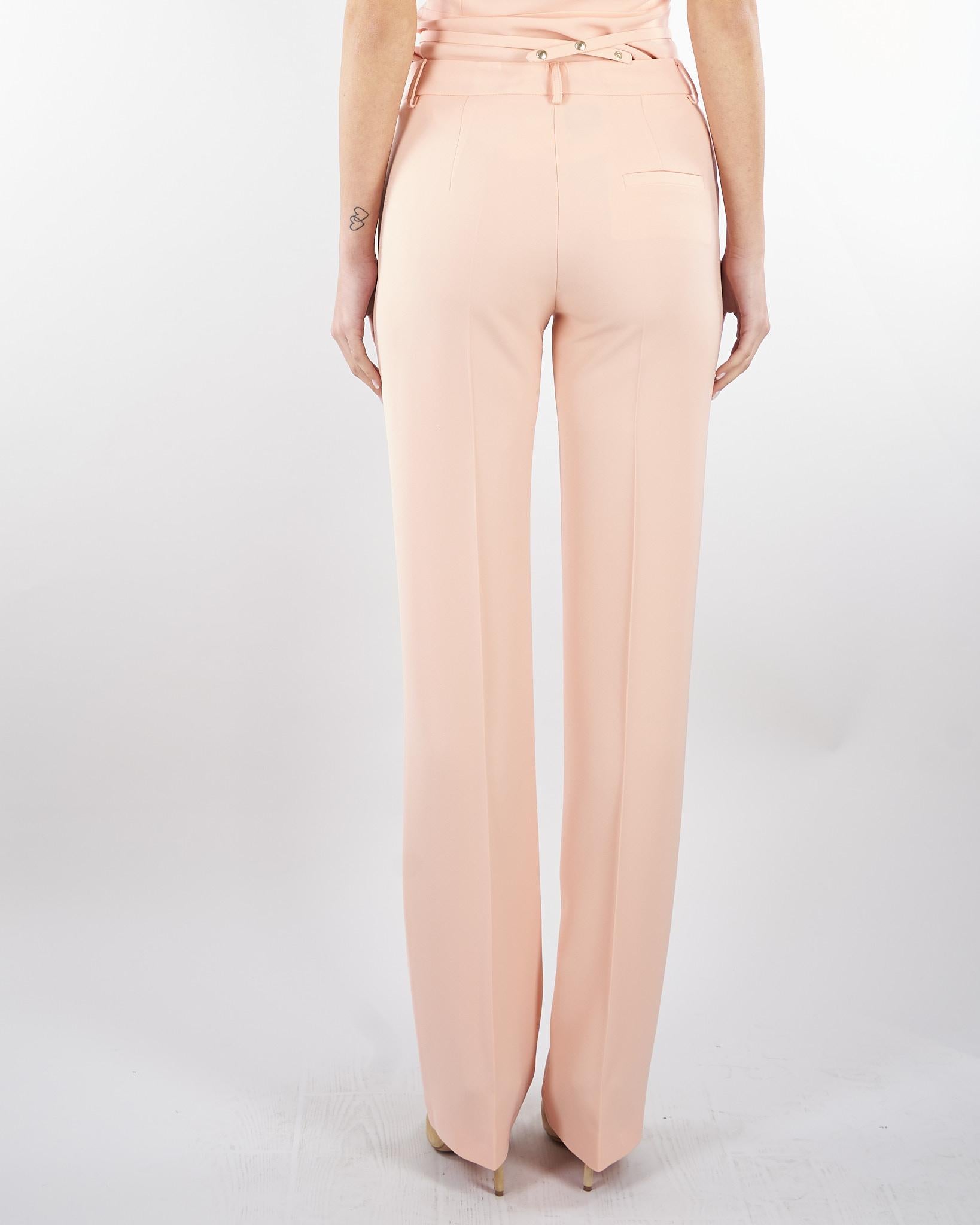 Pantalone Pesca in cady PA01802TCRP0004 V0697 SIMONA CORSELLINI 