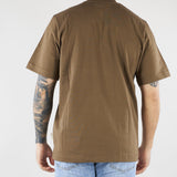 T-shirt Tortora in cotone pesante Relaxed fit XM4261 35 YES LONDON 