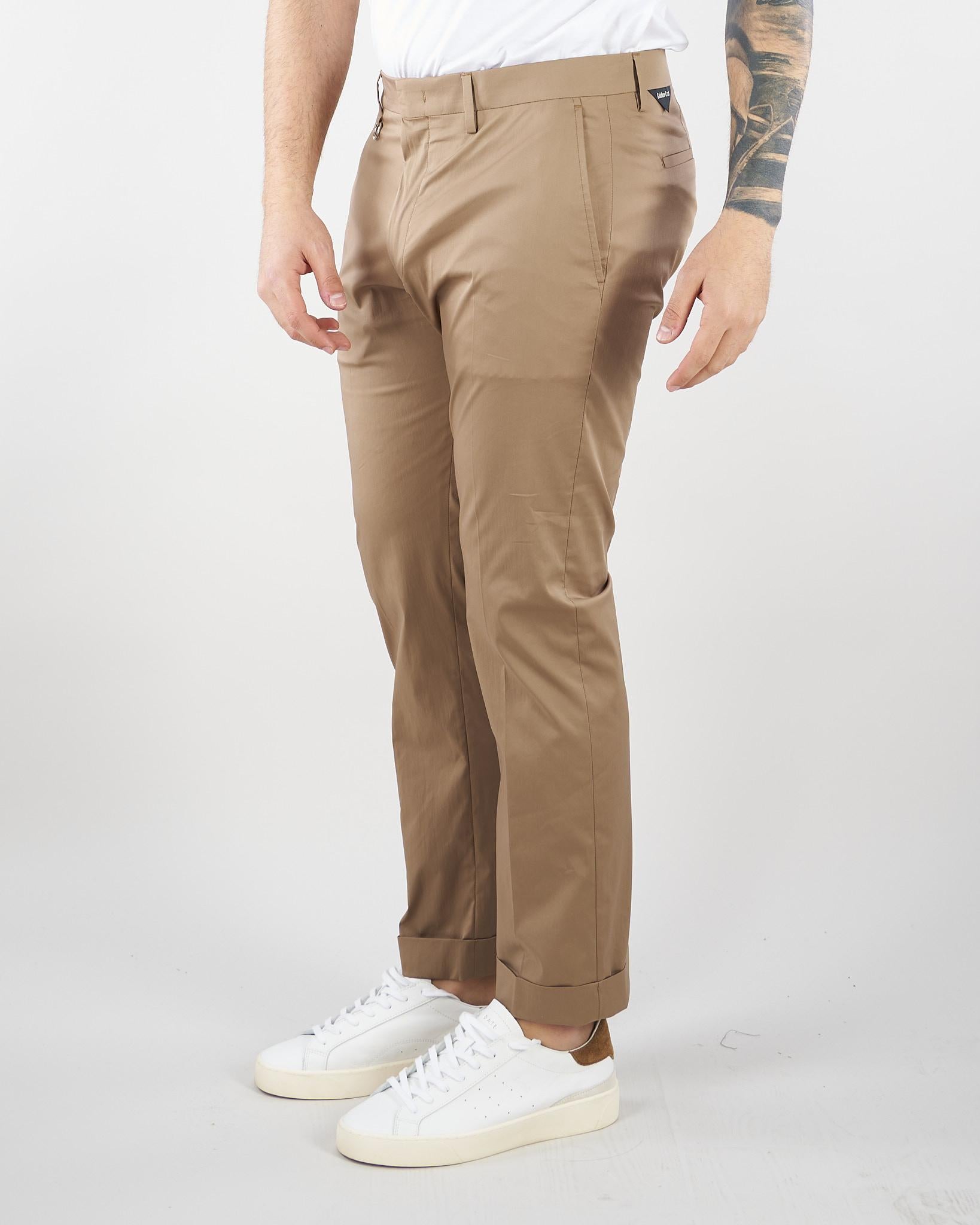 Pantalone Roxy Nocciola in cotone GC1PSS266888 M040 GOLDEN CRAFT 