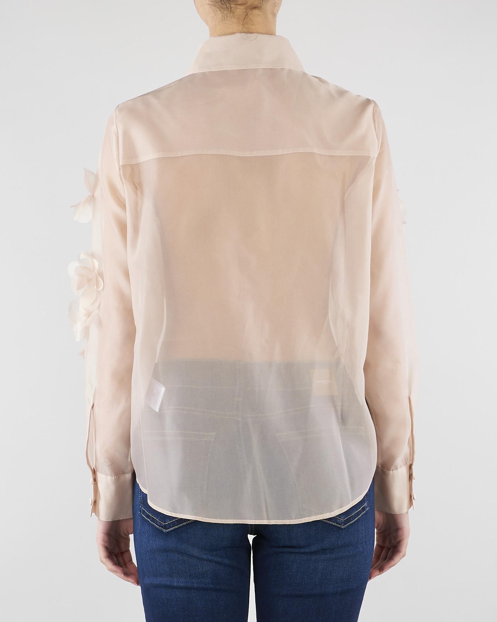 Camicia Frosty Cipria in organza FROSTY 220 NENETTE 