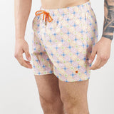 Costume boxer stampa maioliche Gallo