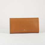 Pouch Cognac con logo embossed BS99A61E2 027 ELISABETTA FRANCHI 