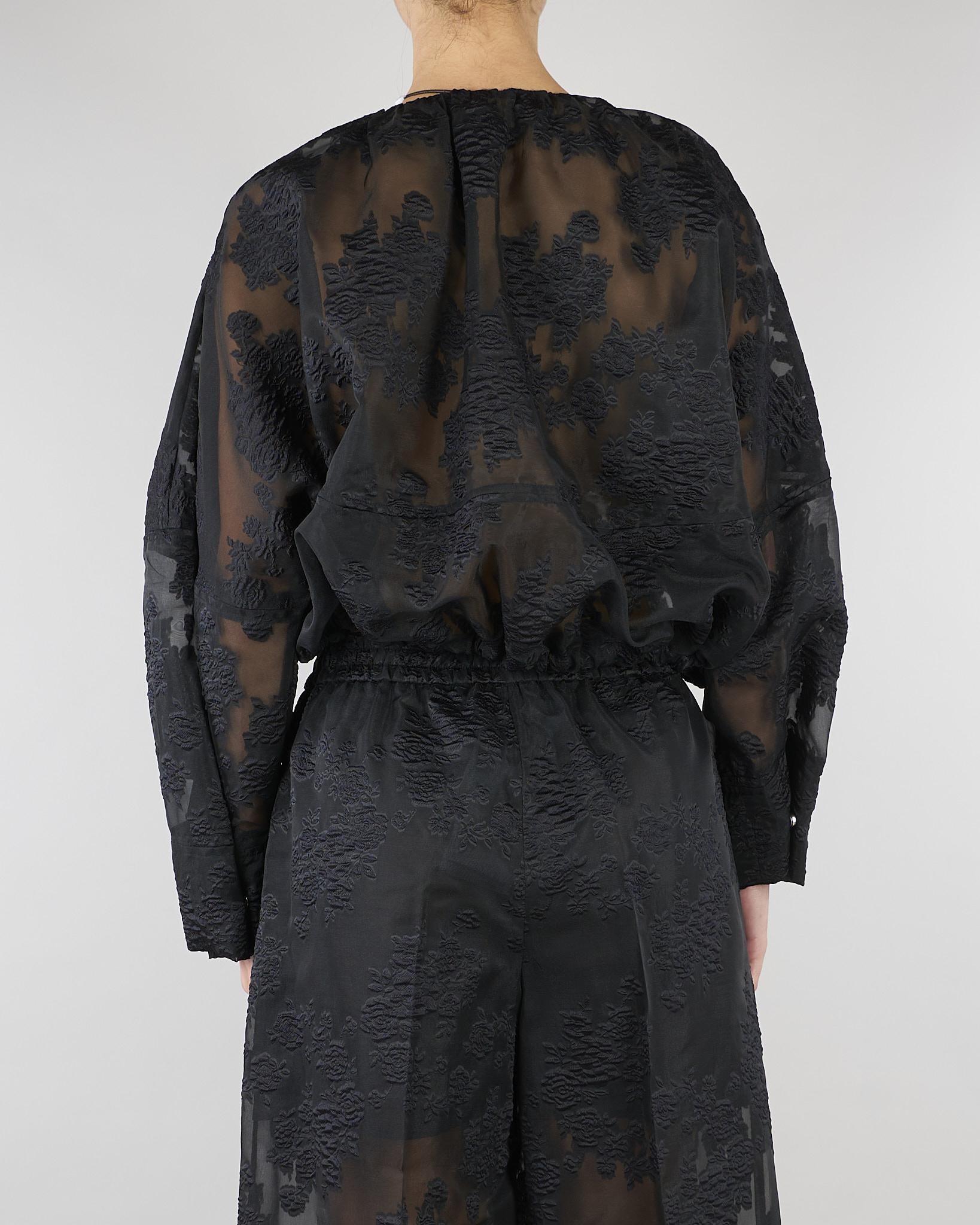 Bomber Nero con ricami M6ER00 100 MEIMEIJ 