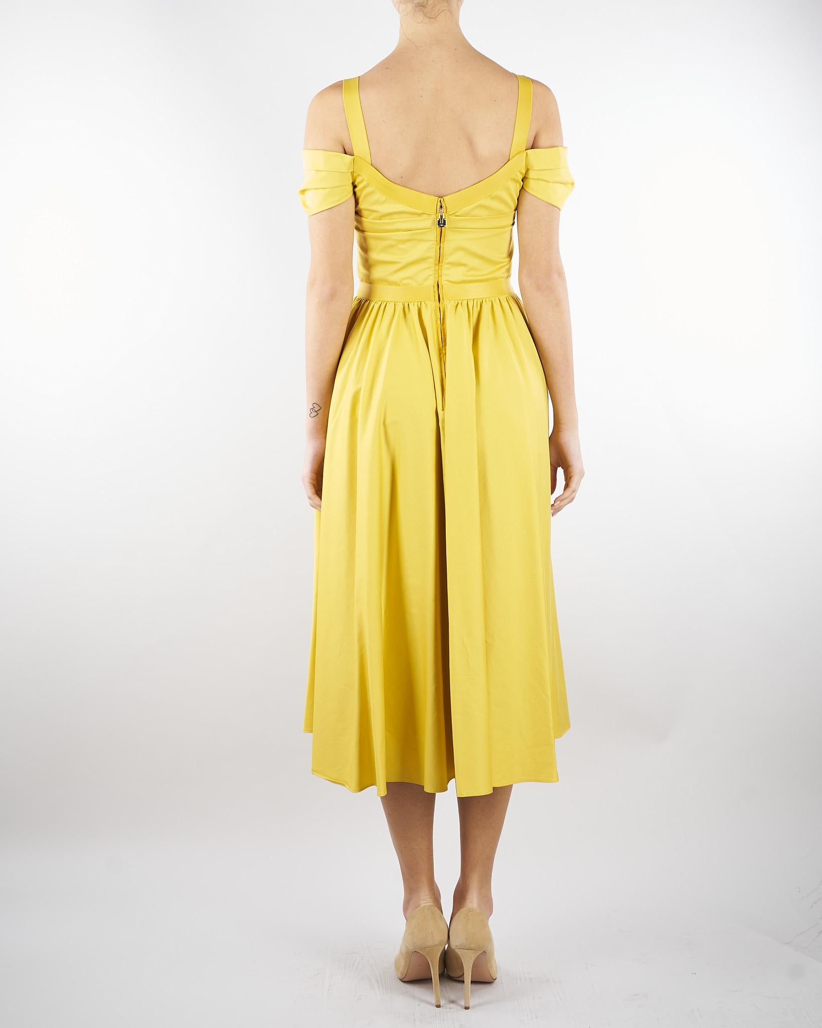 Abito Sun in cotone stretch con catena gioiello AB92161E2 EV4 ELISABETTA FRANCHI 