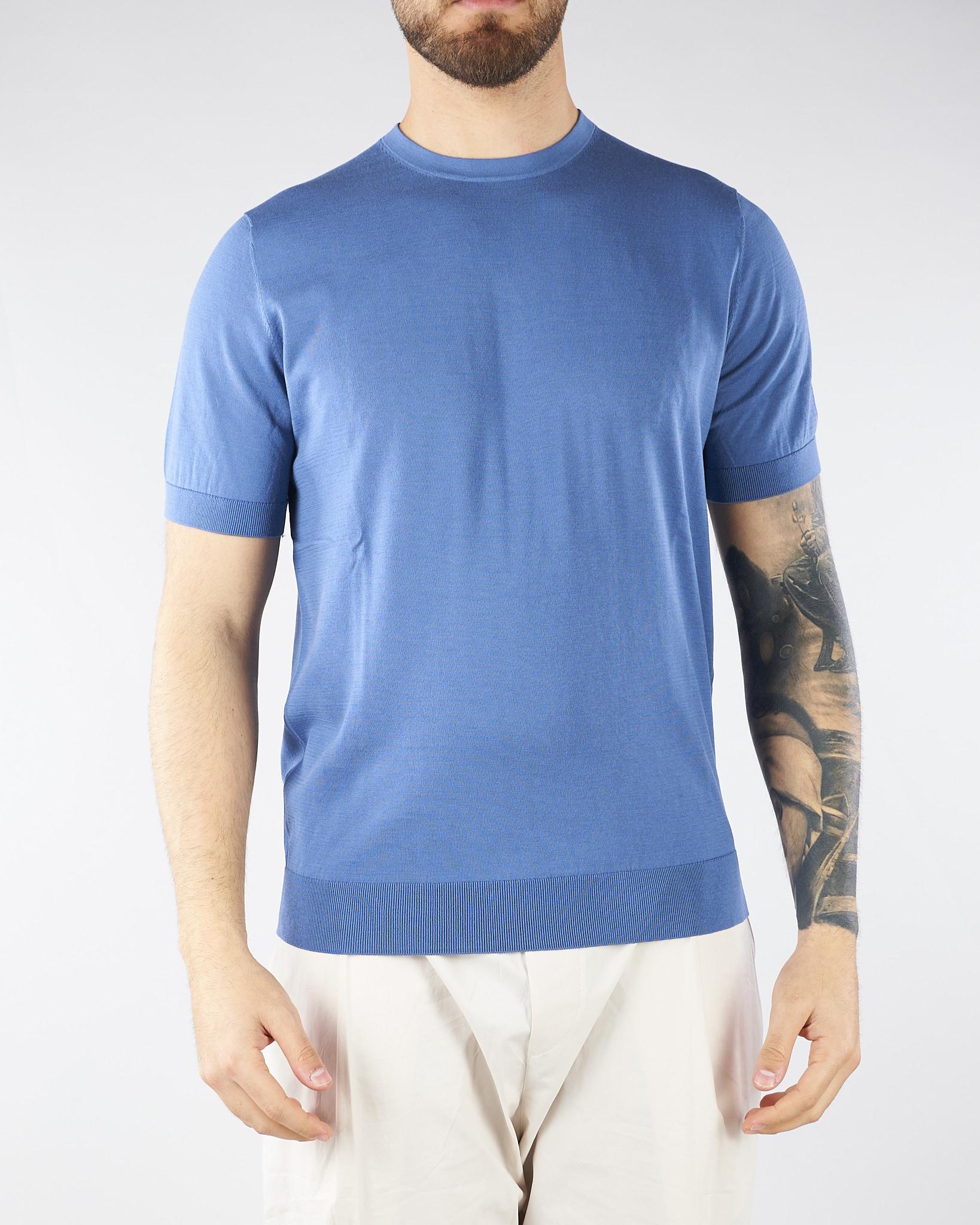 Maglia Indaco in cotone ultrafine DK17036 45 DIKTAT 