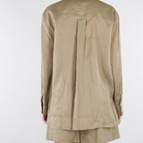 Camicia Fango in ramie SS260175 35 ELEH 