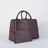 Borsa Merlot tote grande con logo BS34A56E2 EA4 ELISABETTA FRANCHI 