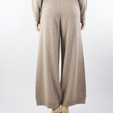 Pantalone Tortora in filato di lana e cachemire JOSEF 3 MAX MARA WEEKEND 