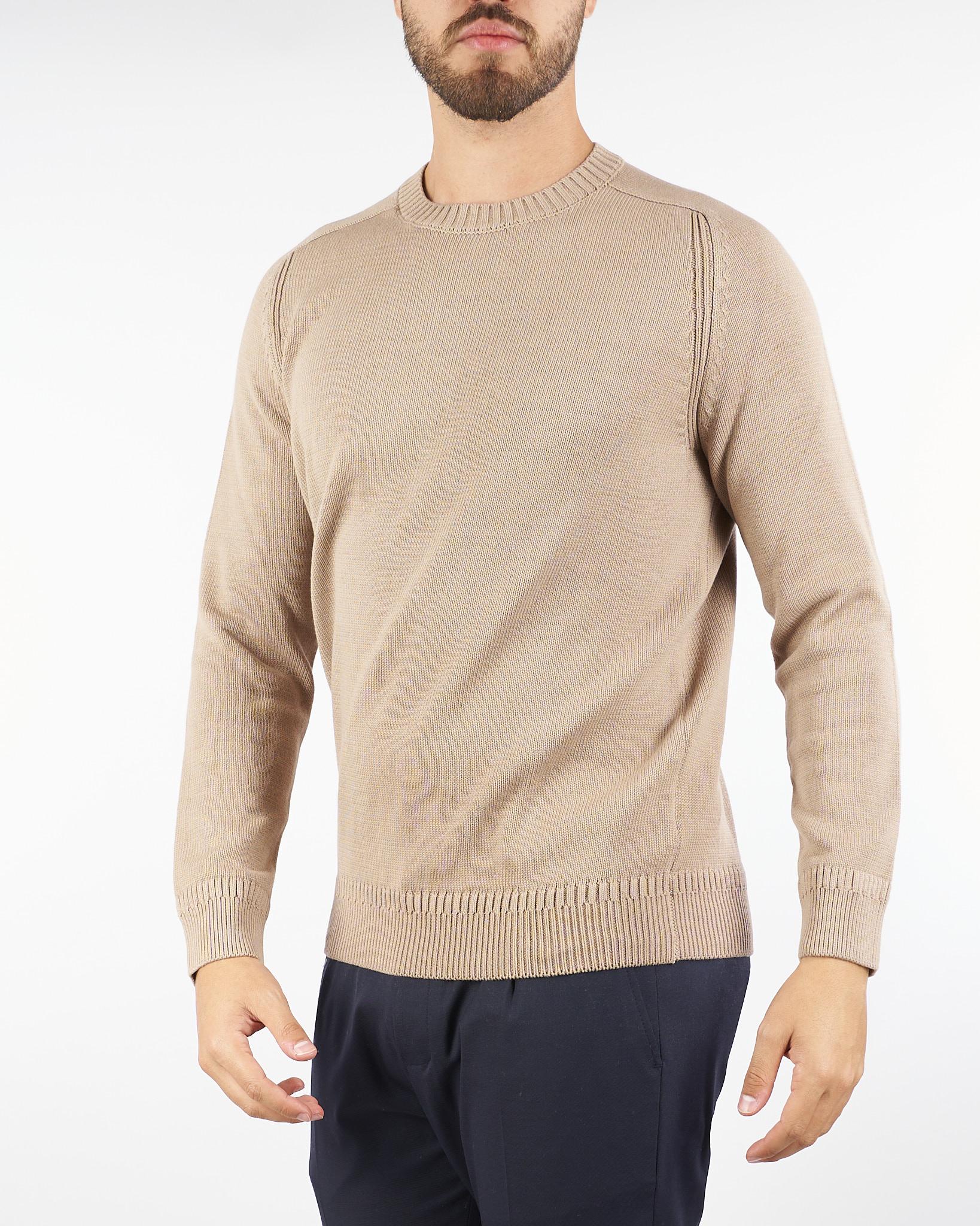 Maglia Beige in cotone caldo DK97087 30 DIKTAT 