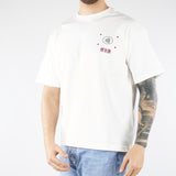 T-shirt Boxy Bianco con stampa 'Pay to Love' MAU3DICI05 01 3DICI 