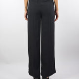 Pantalone Nero cropped wide leg TF0360 99 VICOLO 