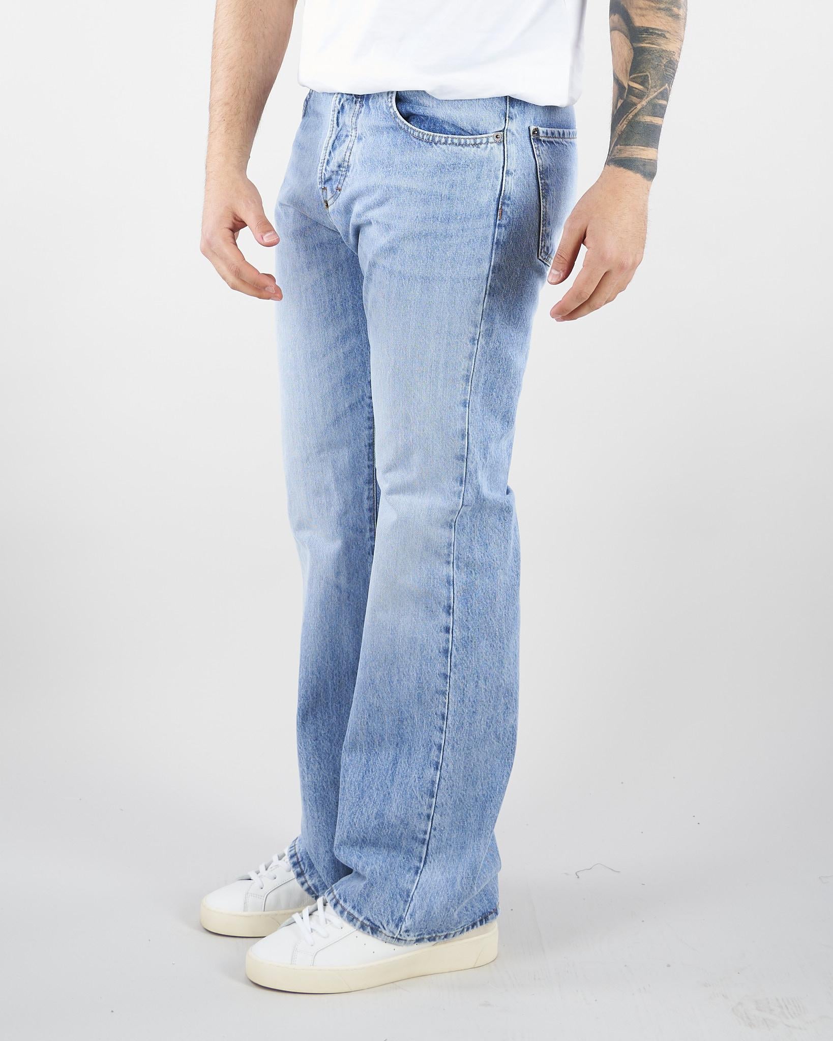 Jeans Flare in denim con fondo ampio FLAREL4/26 47 I'M BRIAN 