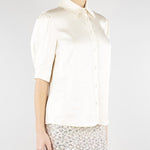 Camicia Vaniglia in raso ACT45029CA621 202 ACTUALEE 