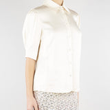 Camicia Vaniglia in raso ACT45029CA621 202 ACTUALEE 