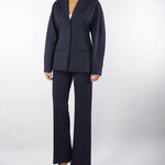 Pantalone gessato con gamba dritta TF0264 89 VICOLO 