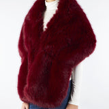 Stola Bordeaux in Ecopelliccia NS076 50 NO SECRETS 