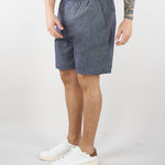 Bermuda Blu in misto cotone e lino GC1PSS266942 E012 GOLDEN CRAFT 