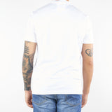 T-shirt Bianco in cotone elasticizzato L1TFW25266567 A001 LOW BRAND 