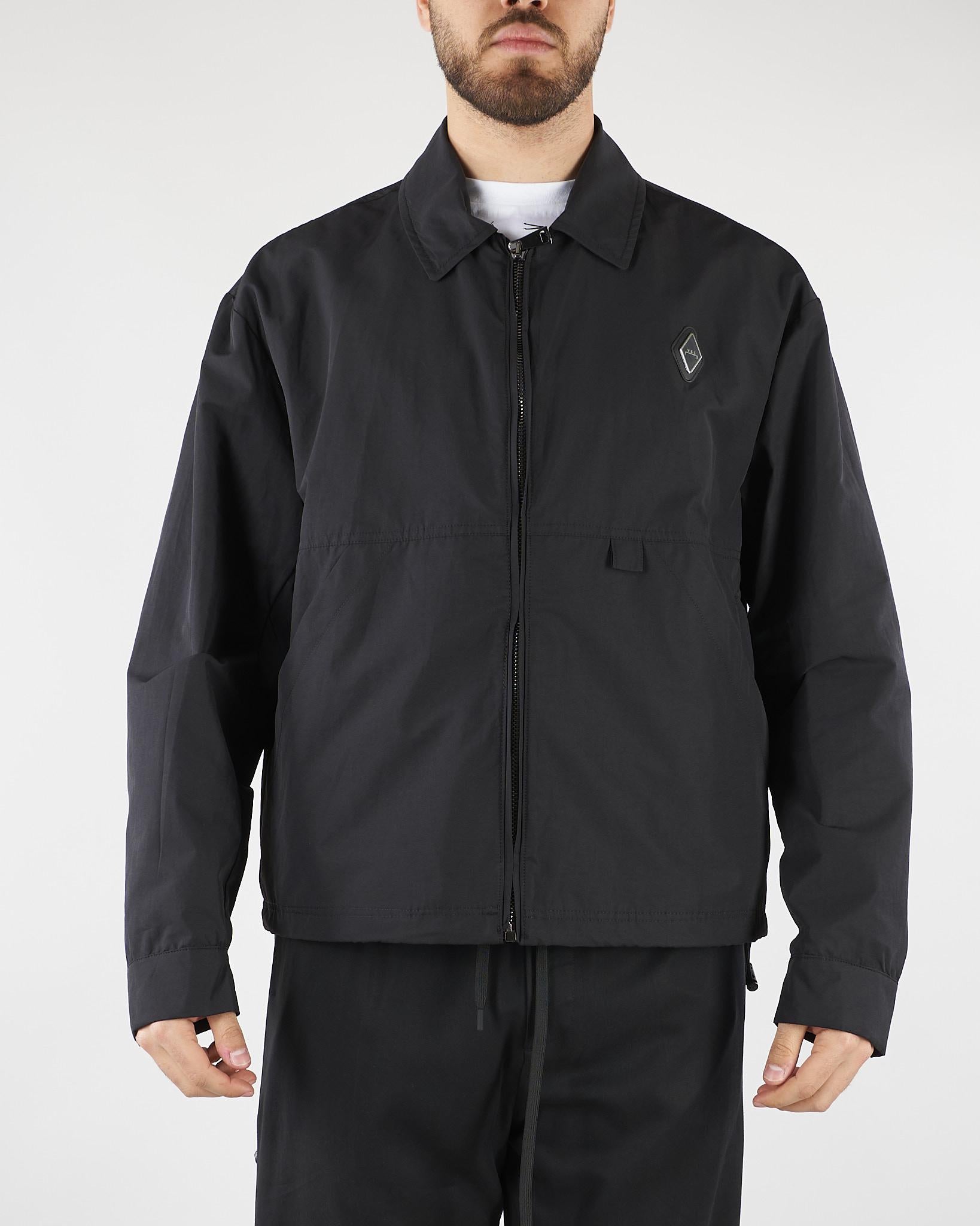 Giubbotto Nero in nylon XG5279 99 YES LONDON 