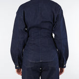 Camicia Denim di jeans con maniche baloon<BR/> 8C0795D113 CA74 PATRIZIA PEPE 