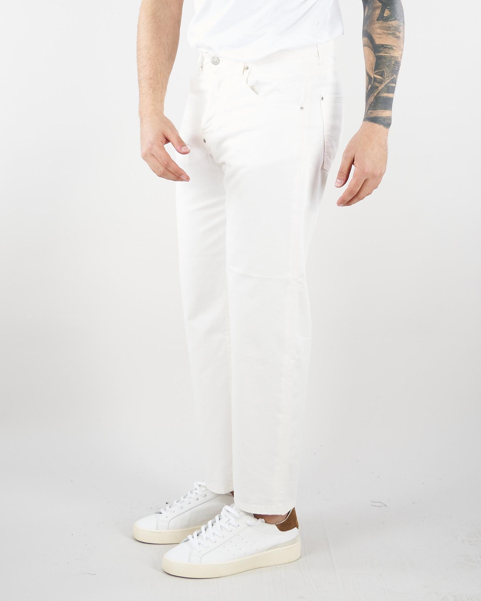 Jeans Bianco in Denim Relaxed fit BRADL7/26 1 I'M BRIAN 