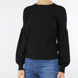 Maglia Nero con maniche ampie TP3061 6 TWIN SET 