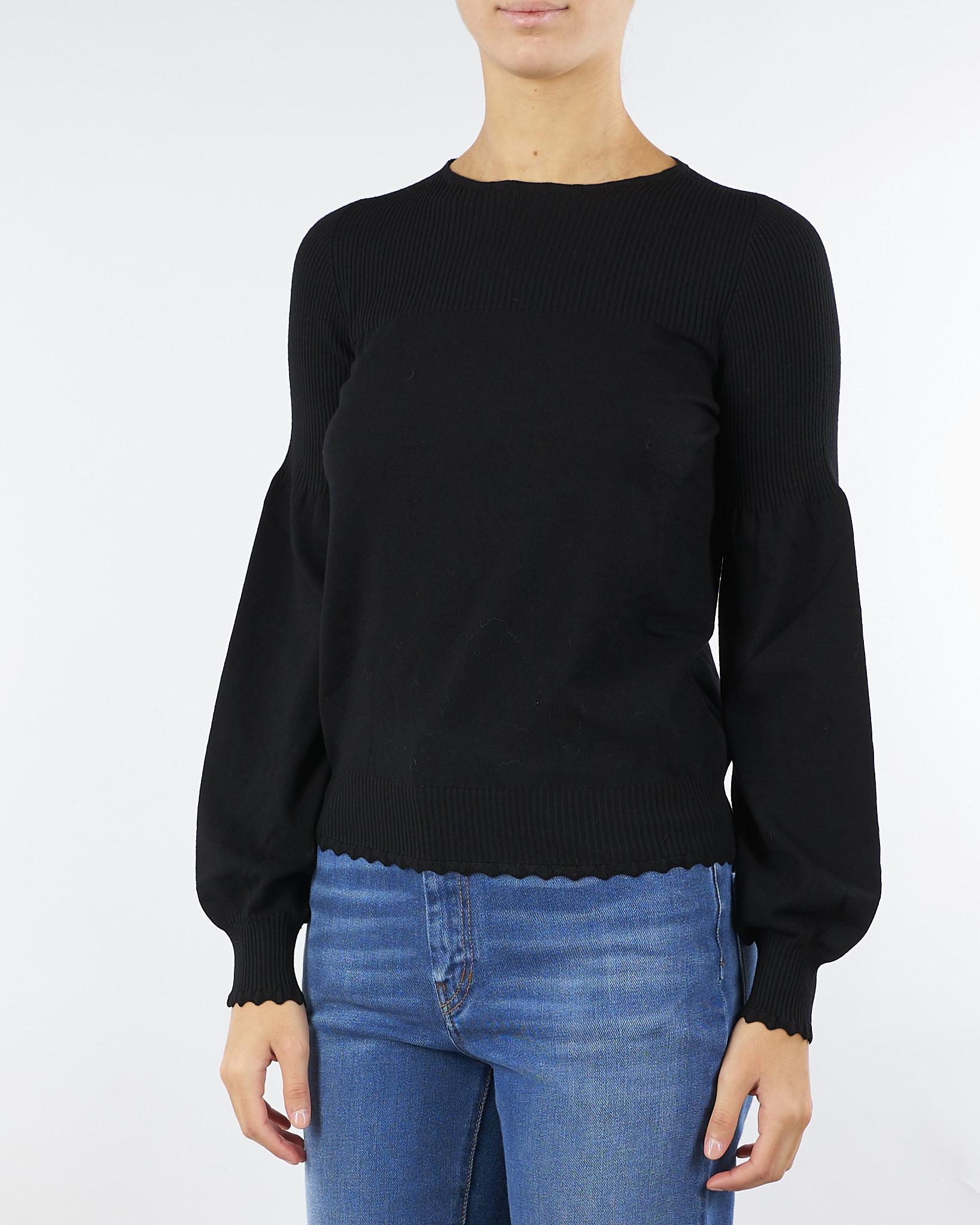 Maglia Nero con maniche ampie TP3061 6 TWIN SET 