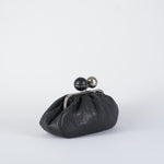 Borsa Nero Pasticcino Bag medium in nappa LECITO 2 MAX MARA WEEKEND 