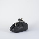 Borsa Nero Pasticcino Bag medium in nappa LECITO 2 MAX MARA WEEKEND 
