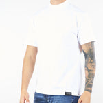 T-shirt basic Bianco in cotone L1TFW25266574 A001 LOW BRAND 