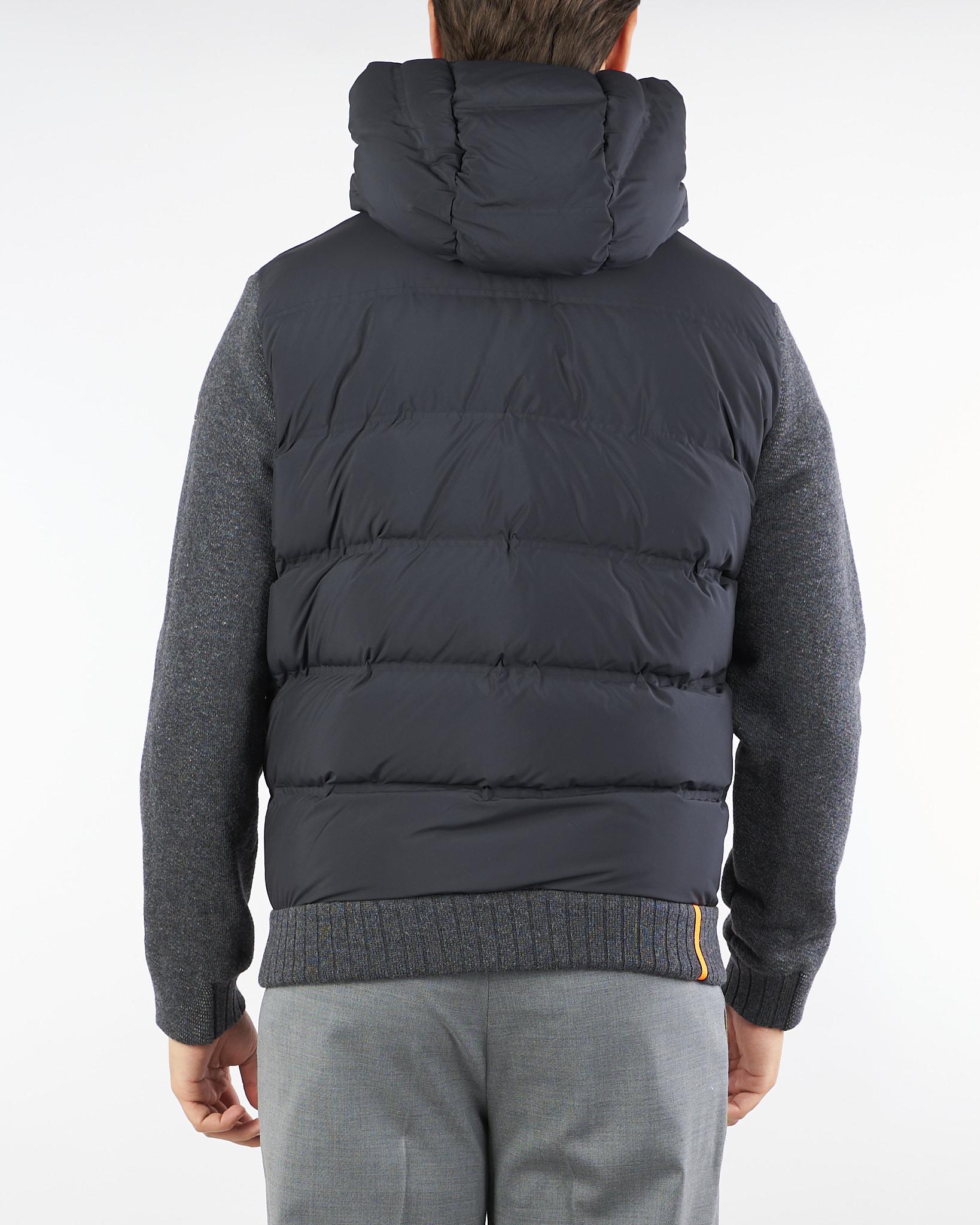 Giubbotto Antracite Woolharrd Duck Hood Zip Soft Jkt W25188 10 RRD 