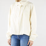 Giubbotto Panna Oversize SS260242 2 ELEH 