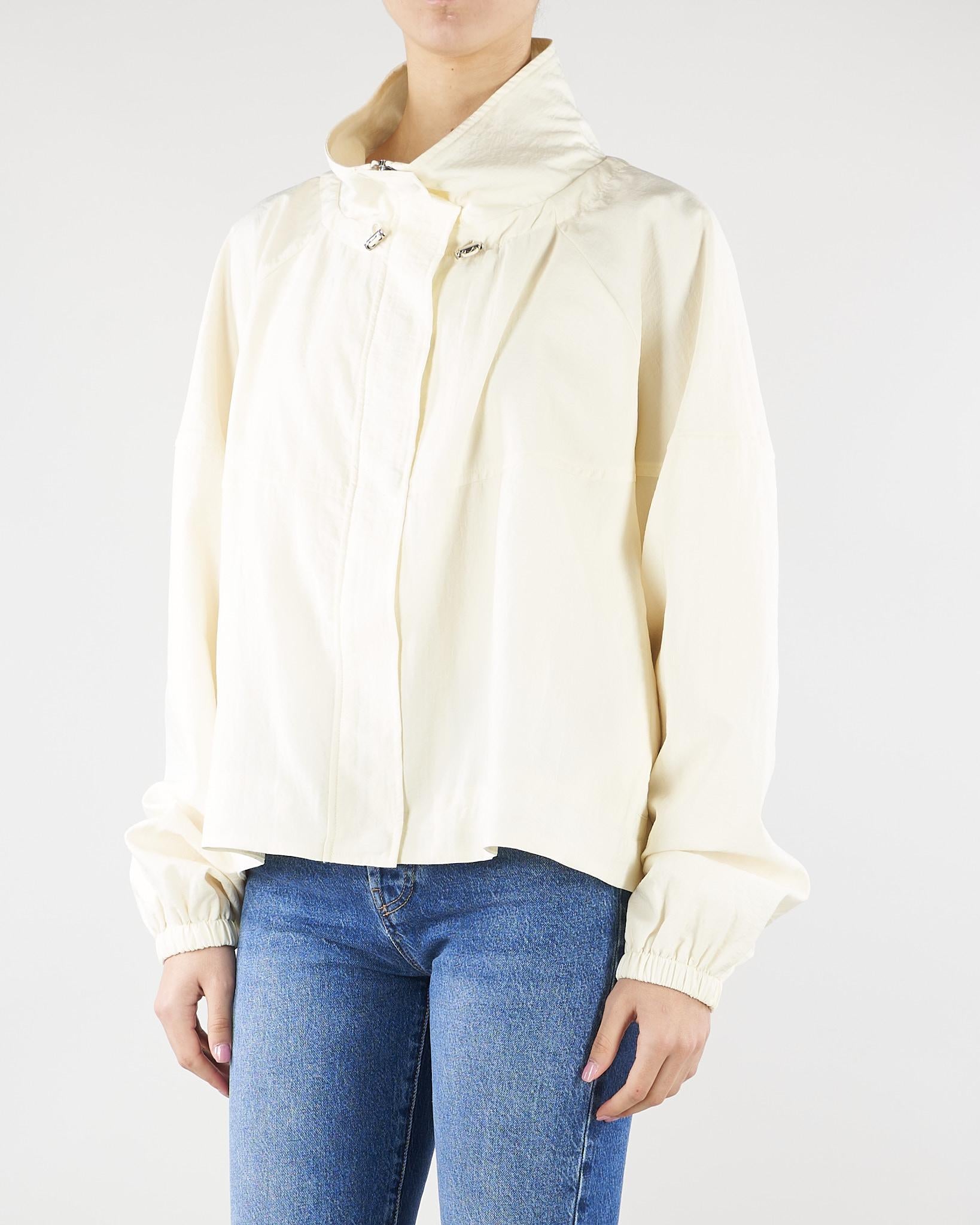 Giubbotto Panna Oversize SS260242 2 ELEH 