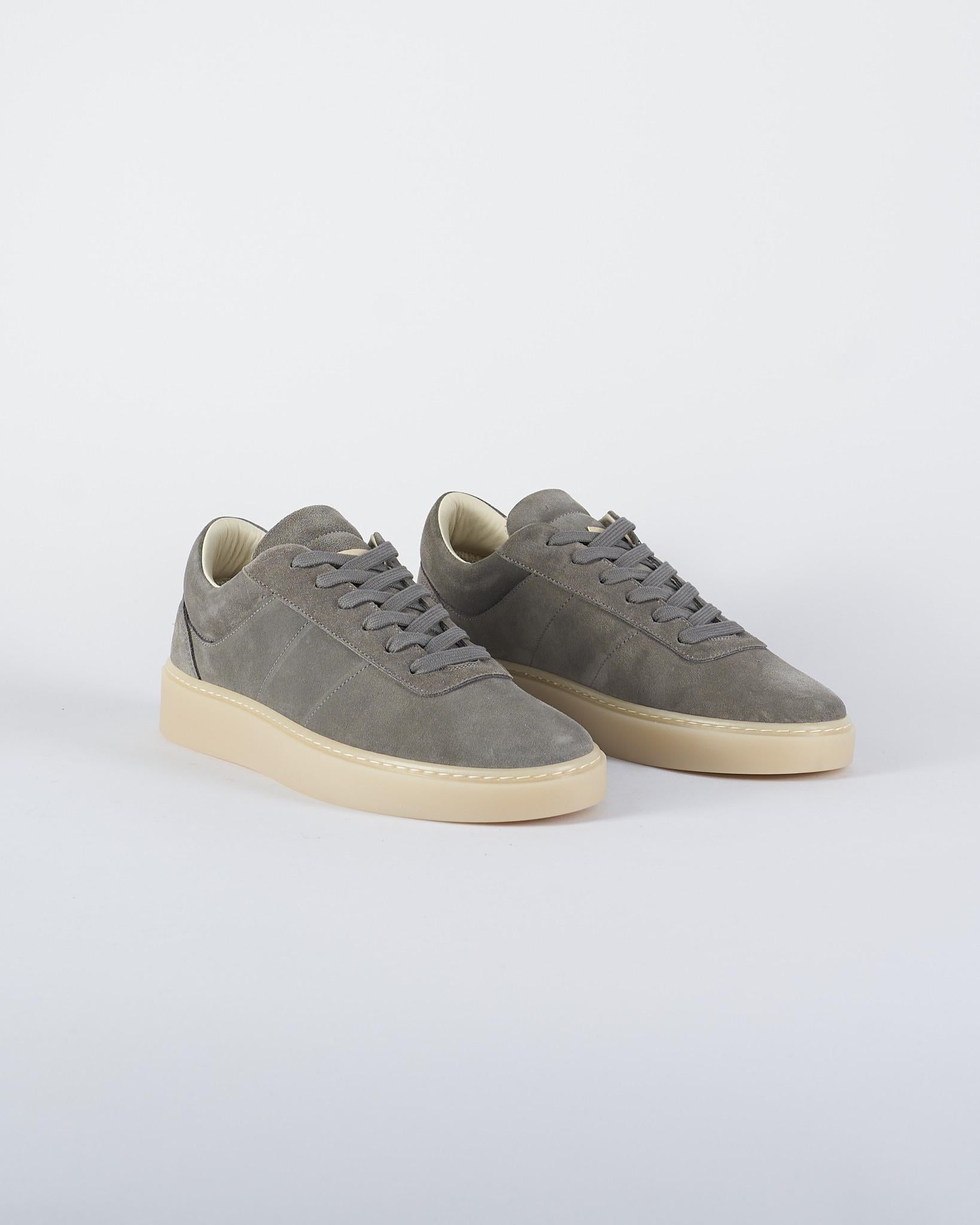 Sneakers Grigio in pelle scamosciata L1SFW25265253 N035 LOW BRAND 