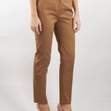 Pantalone a sigaretta in cotone Max Mara Studio