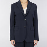 Giacca monopetto in fresco lana